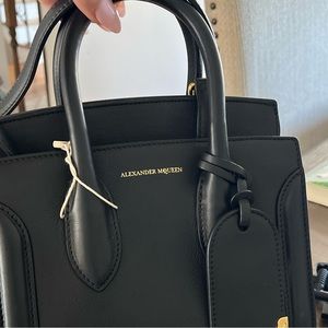 Alexander McQueen Heroine small crossbody tote w removable strap